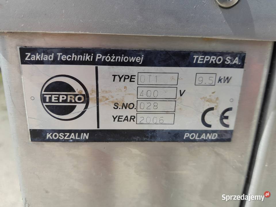 Obkurczarka TEPRO model 011 lubelskie Płudy