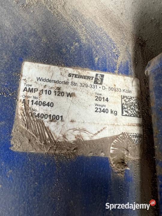 Steinert Separator magnetyczny Kołodziejewo sprzedam