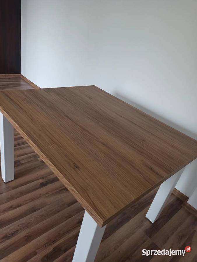 Nowy stół z metalowymi nogami 80cm Stoły