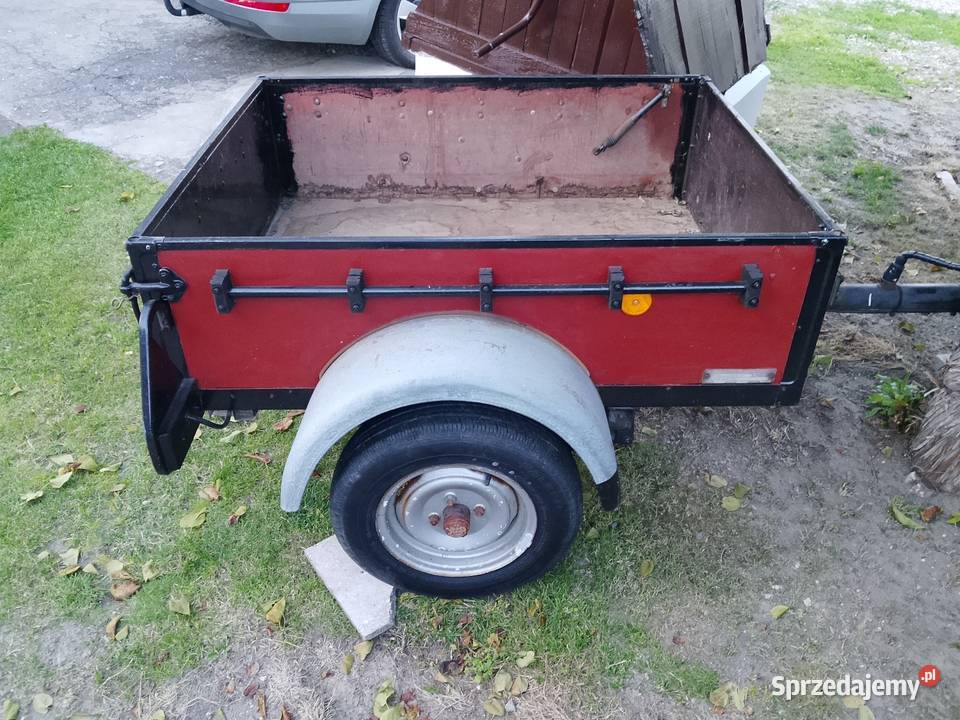 Przyczepka samochodowa Westfalia 600 DMC Rok produkcji 1990 Wierbka