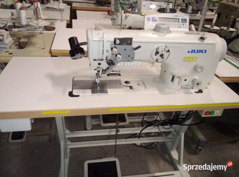 Stębnówka JUKI LU28107 Tapicerka Pfaff Durkopp Produkcja dolnośląskie Wałbrzych