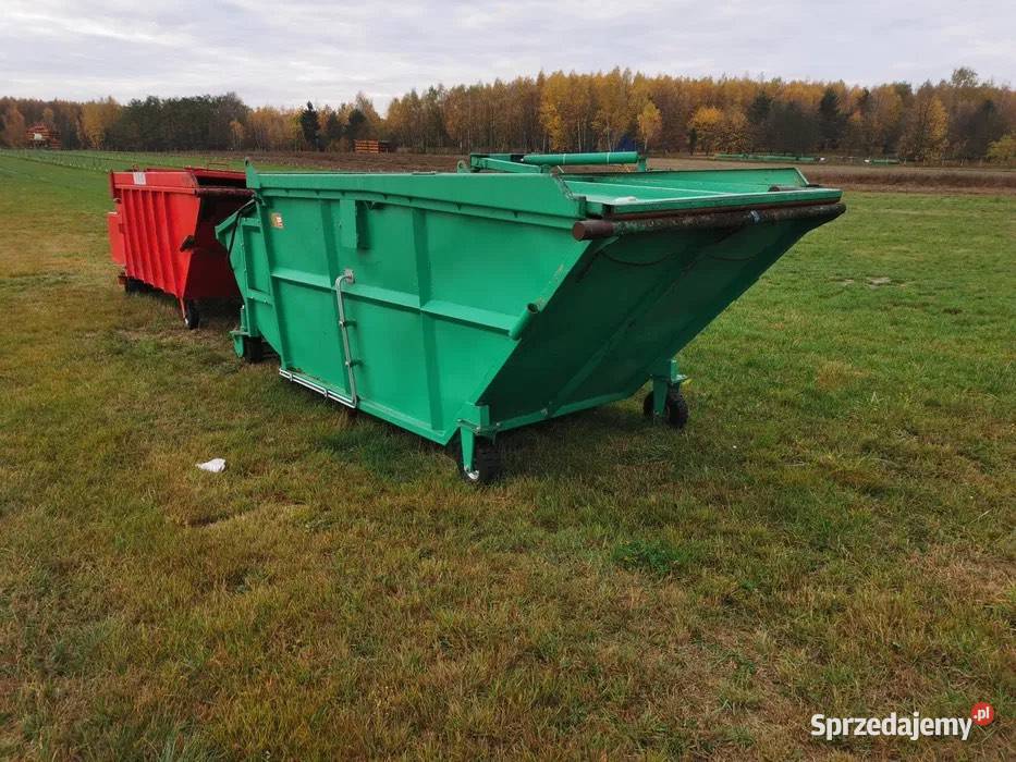 Prasokontener prasa kontener mobilny zamknięty Podskarbice Szlacheckie