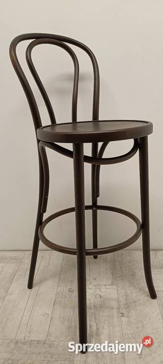 hoker krzesło barowe wysokie buk gięty Radomsko