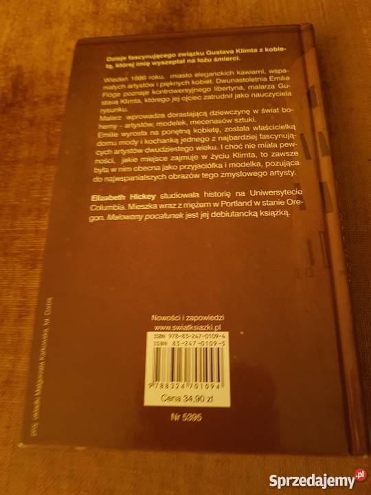 Sprzedam powieść Elizabeth Hickey ptMalowany