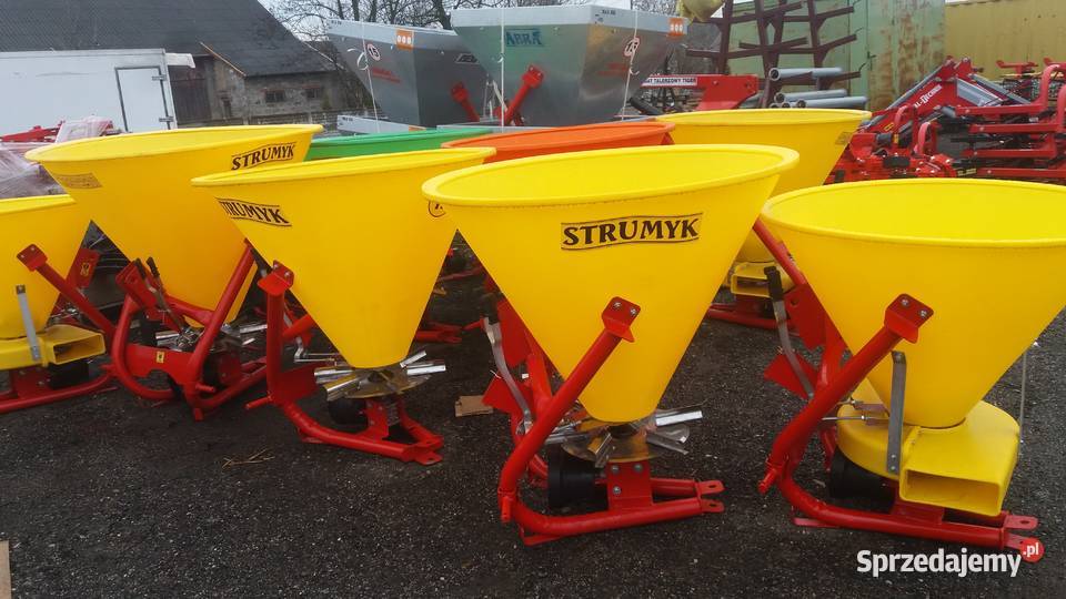 Rozsiewacz nawozów STRUMYK plastikowy 200500L sprzedam