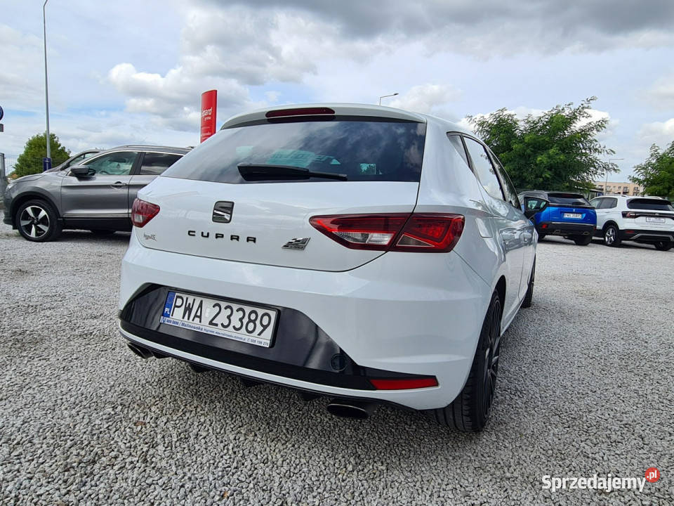 Seat Leon CUPRA 20 265 DSG Navi 2xPDC Full Led wielkopolskie Wągrowiec