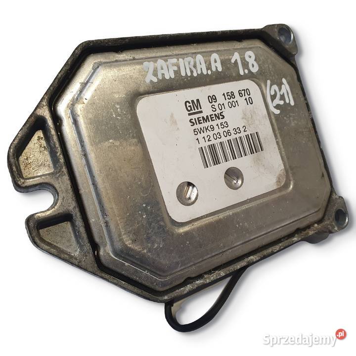 STEROWNIK SILNIKA Opel Zafira A 18 16V 09158670 Chełm