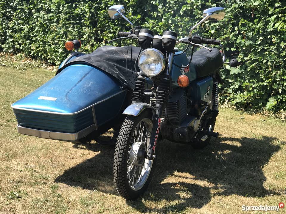Mz Etz 250 gespann dwusuwowy Motoryzacja Kołobrzeg