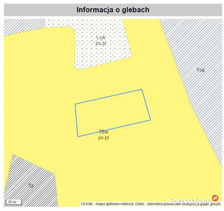 Działka pod dom 14 Zalewu Klików wniosek o WZ w Sprzedaż