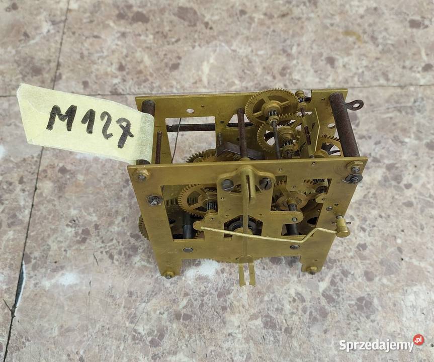 M127 Mechanizm starego zegara ściennego FMS pomorskie Tczew