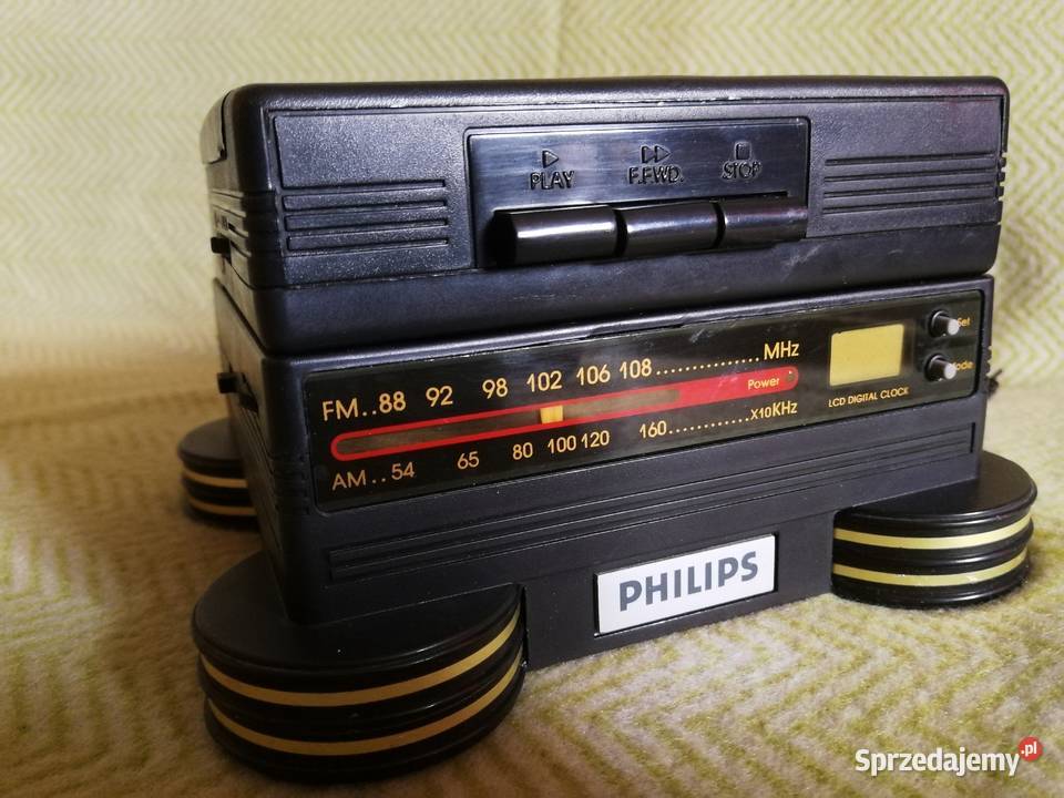 Mini wieża 3w1 Philips z odłączanym walkmanem