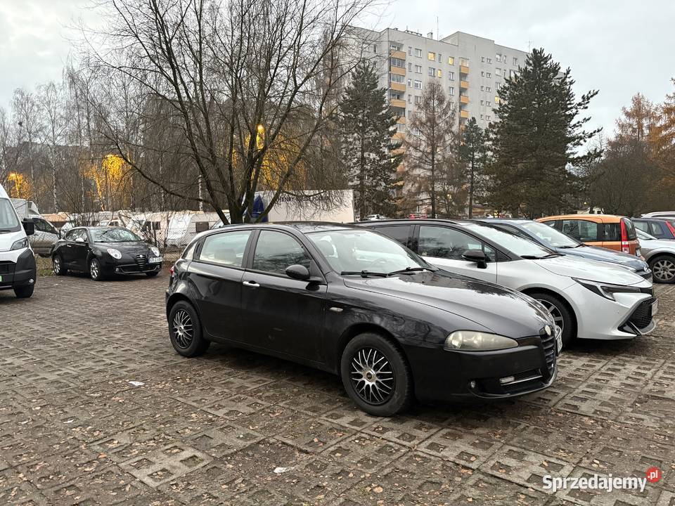 Alfa Romeo 147 2007 uszkodzony wybierak