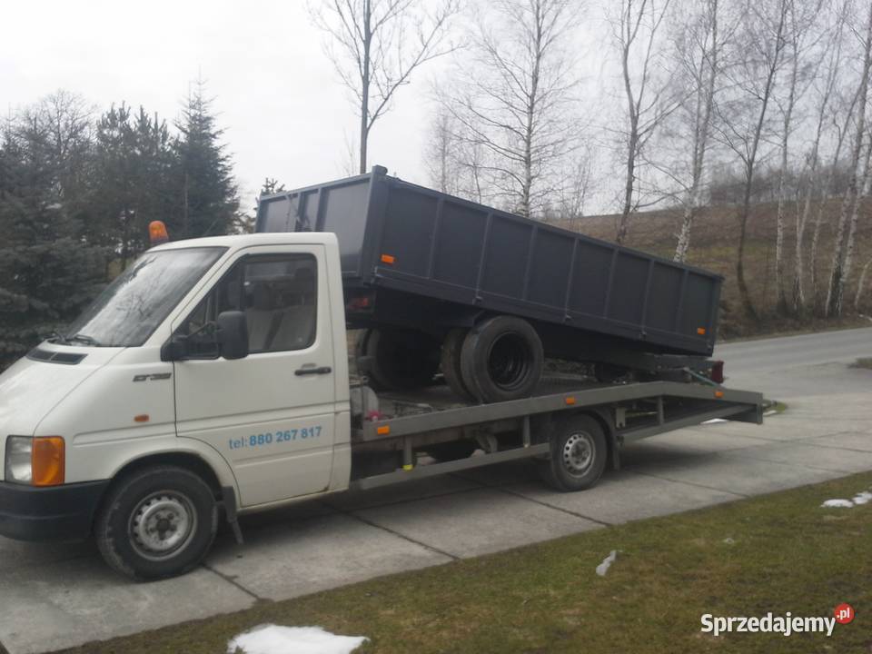 Laweta CZERMNA Pomoc Drogowa Transport Koparek usługa