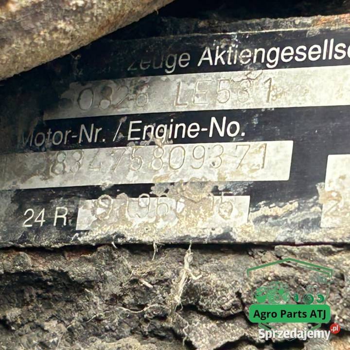Silnik Man D0826 LE 531 Fendt 926 Vario Ciechanowiec