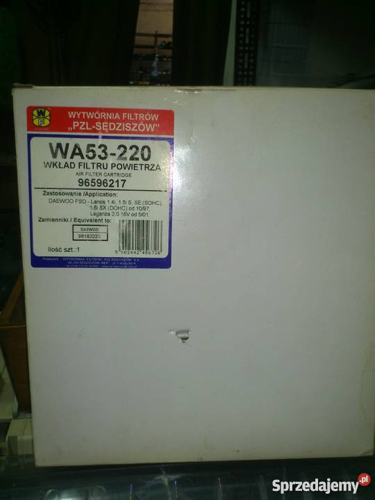 Wkład filtra powietrza WA 53220