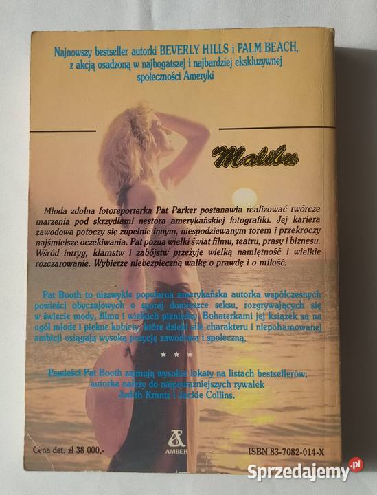 MALIBU Pat Booth Rok wydania 1992 podlaskie Hajnówka