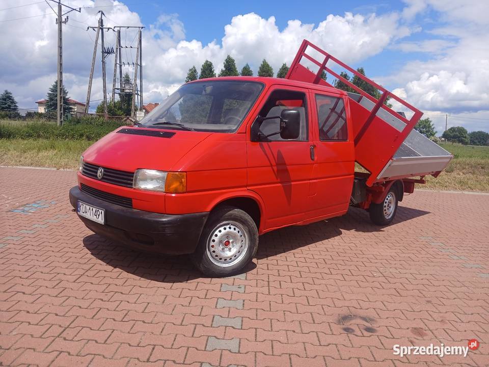 Volkswagen t4 doka kiper wywrotka brygadówka Trzeszków