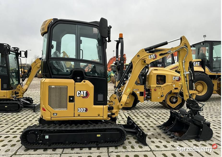 FABRYCZNIE NOWA MINIKOPARKA CATERPILLAR 302 CR nie Tuliszków