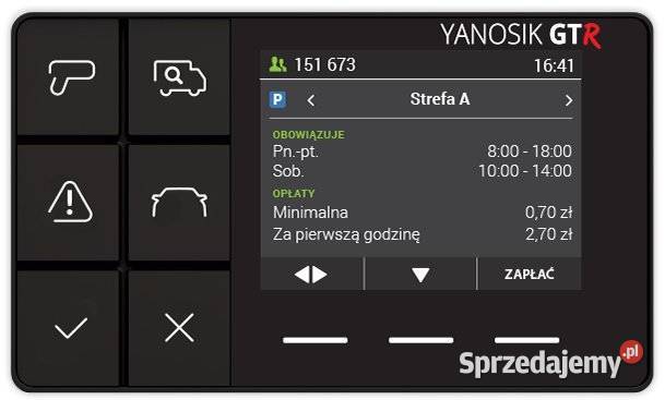 Yanosik GTR z rocznym abonamentem lubelskie Łuszczów Drugi