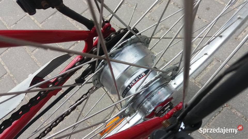 Niemiecki Rower biegi w piaście Nexus koła 28 mazowieckie Płońsk