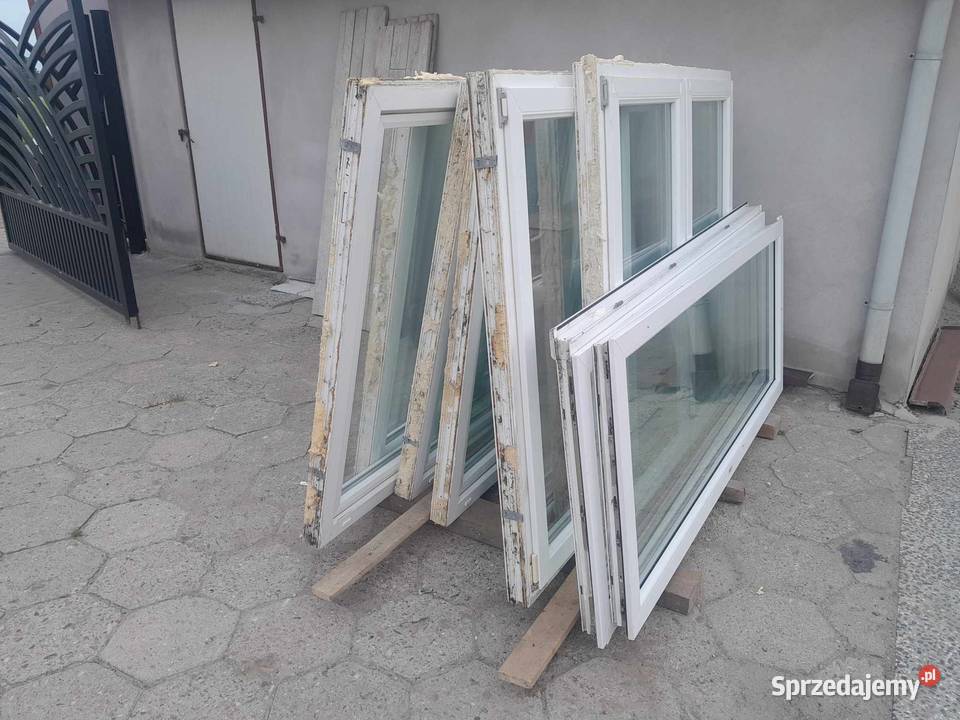 Okna plastikowe z demontażu różne rozmiary 5 Okna i parapety kujawsko-pomorskie Choceń