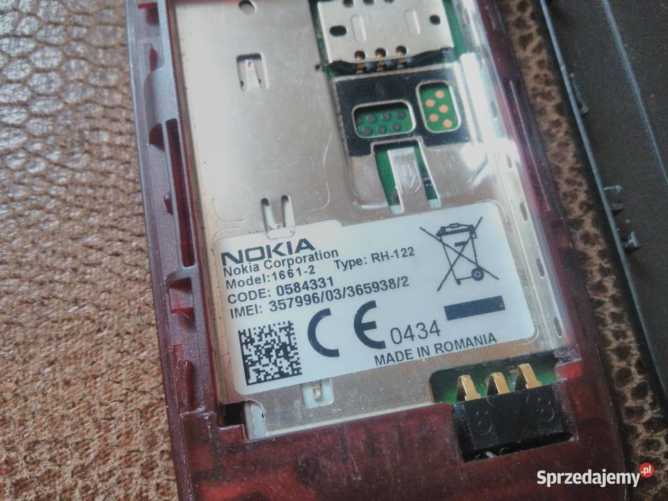 nokia 16612 rh122 telefon 1661 rh 122 Sandomierz