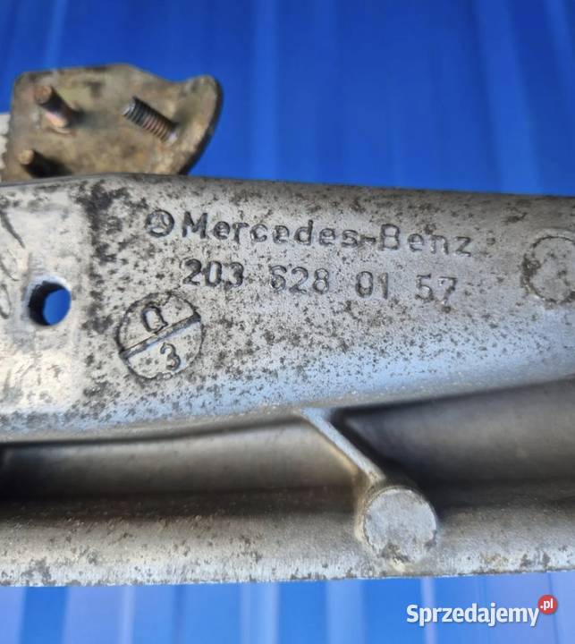 WÓZEK SANKI TRAWERS ŁAWA MERCEDES W203 C KLASA osobowe Działoszyce