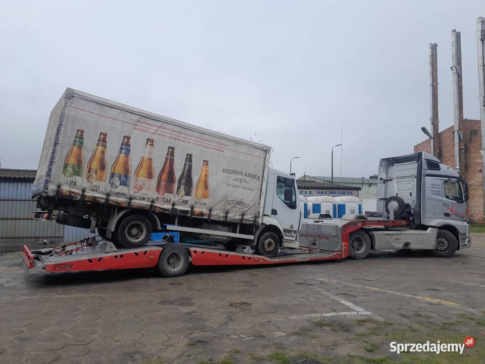 Laweta Tir Transport ciągników siodłowych S6 Miszewko