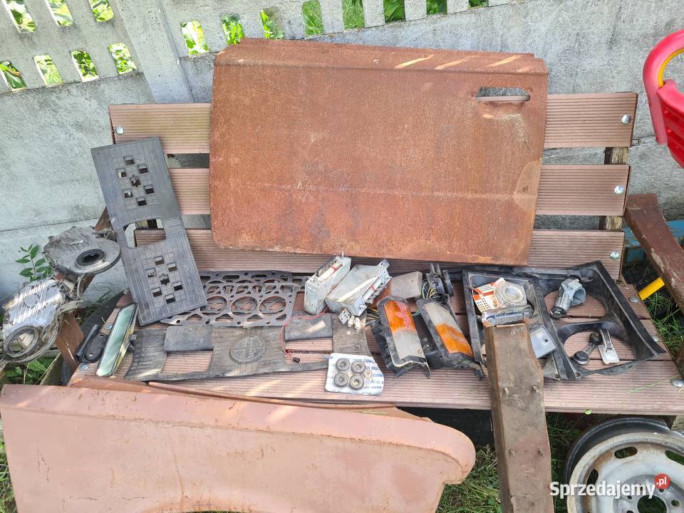 FSO 1500 Fiat 125p pozostałości części garażowe