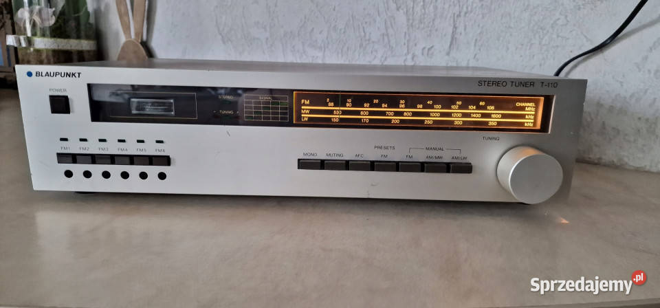 Tuner radio BLAUPUNKT T110 T 110 tuner Międzychód