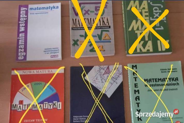 KSIĄŻKI podręczniki do MATEMATYKI różne szczeble Rok wydania 2002 Złotniki