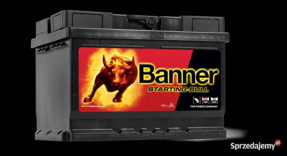 Akumulator Banner Starting Bull 62h 510A Elbląg