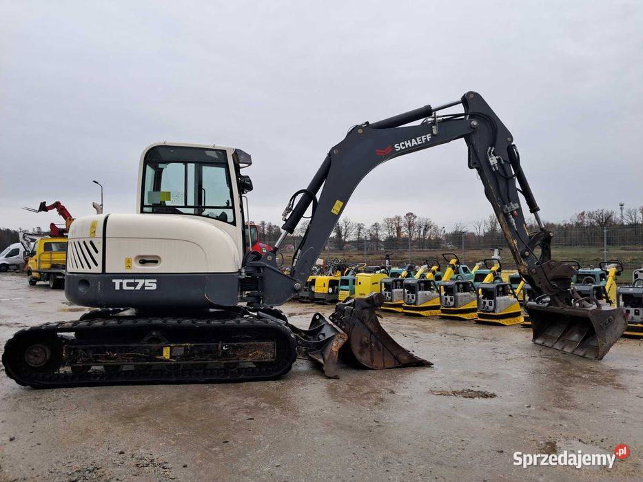Minikoparka SCHAEFF TEREX TC 75 17r 75T volvo