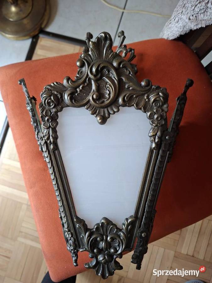 Kinkiet vintage z mosiądzu Łódź