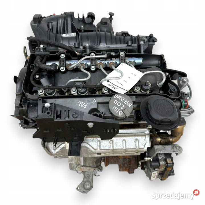 SILNIK N47D20A BMW E81 E87 E90 E91 E60 E61 X1 Silniki i osprzęt Chełm