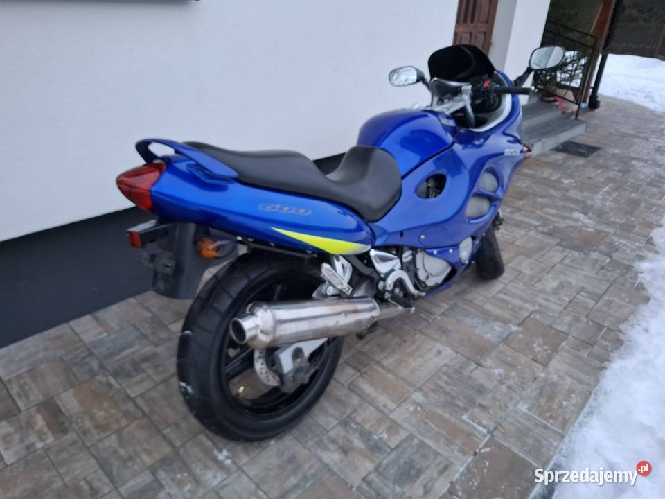 Suzuki gsx600f 2002 przebieg 40 37kw czterosuwowy Chobrzany