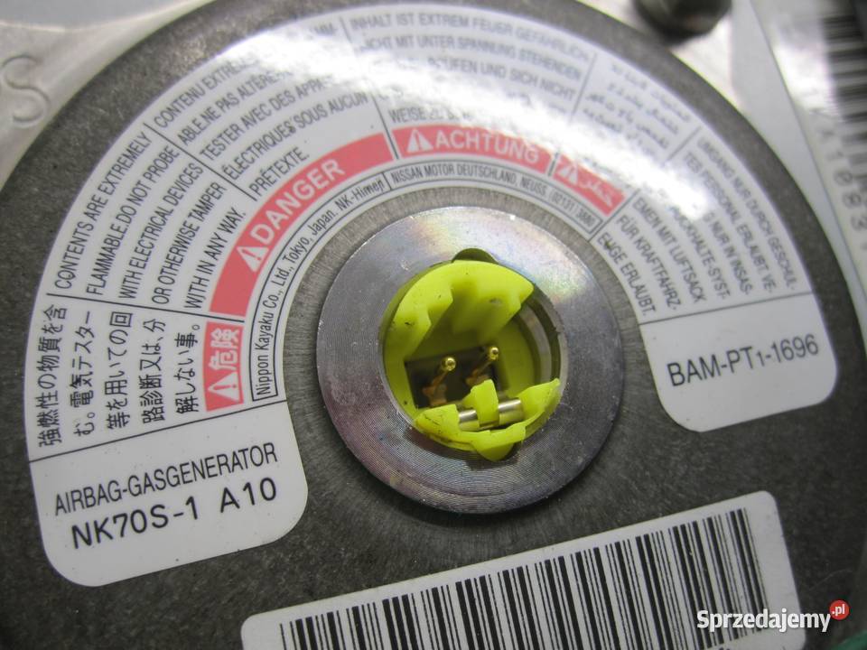 NISSAN JUKE I F15 10r AIRBAG poduszka kierowcy Kielce sprzedam