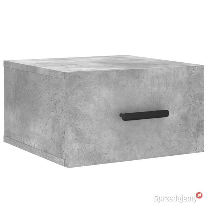 Wisząca szafka nocna szarość betonu 35x35x20 Warszawa