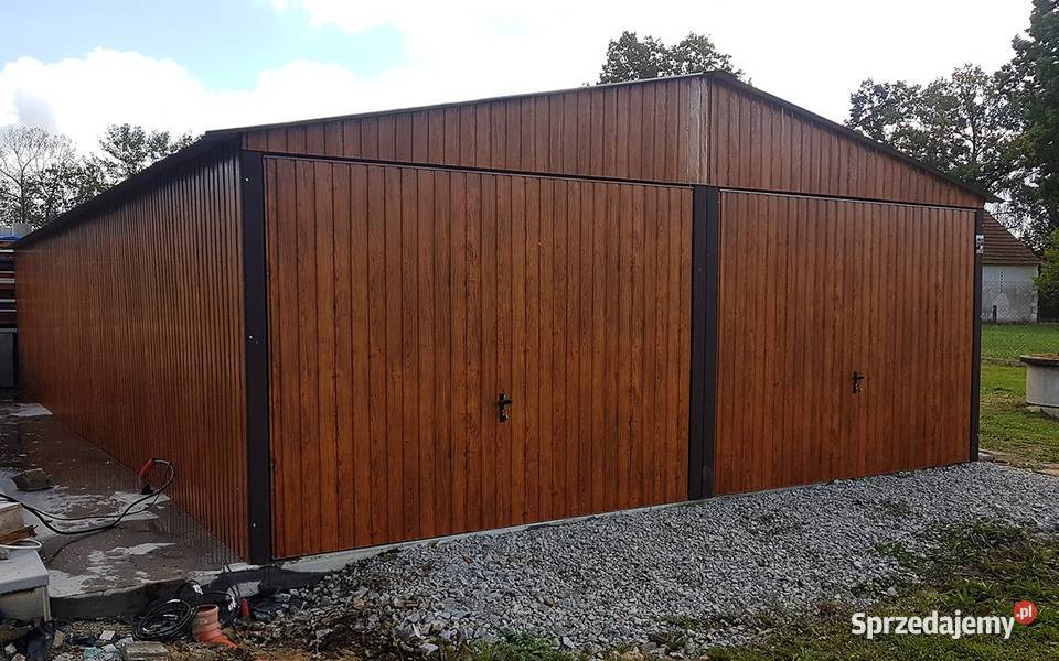 Blaszana montowana hala 6x12m Złoty dąb Kraków