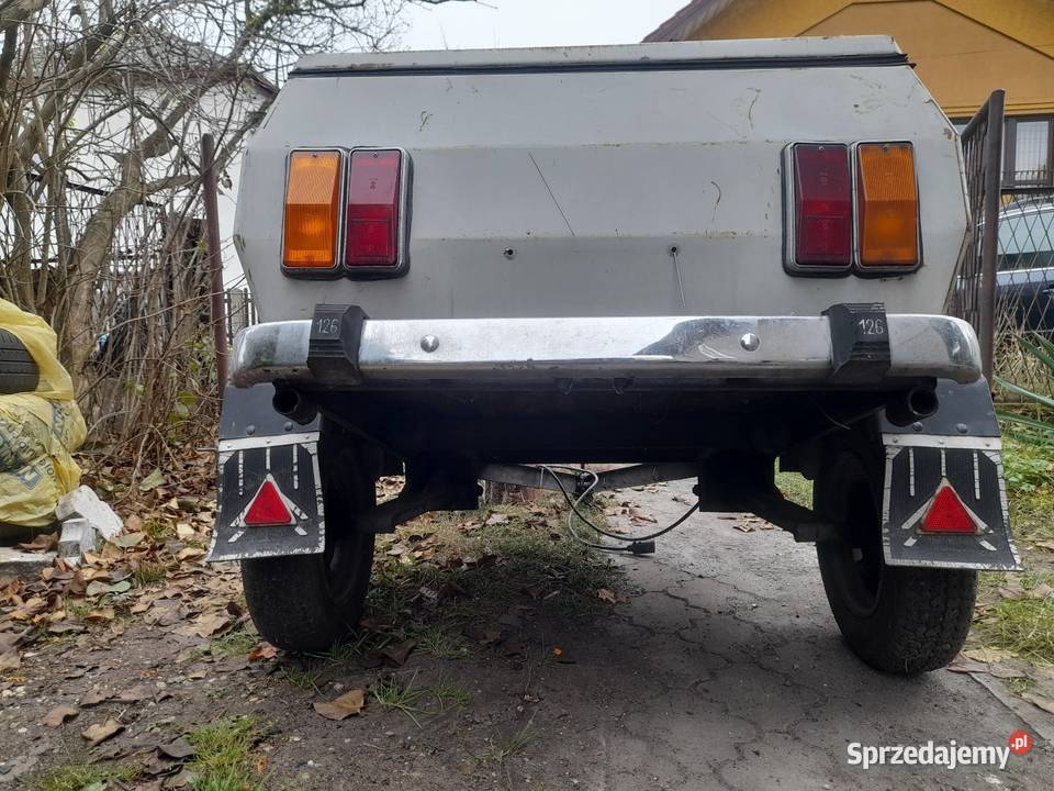 Przyczepa bagażową z PRL do malucha fiat 125 1 Jaworzno