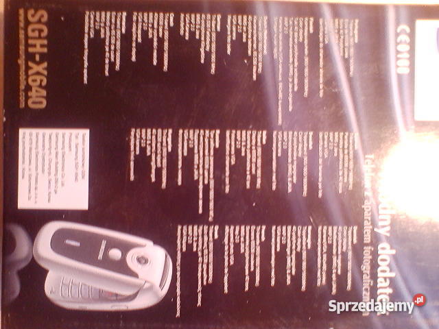 Telefon Samsung X640 różowy z ładowarką i pudełk Kraków