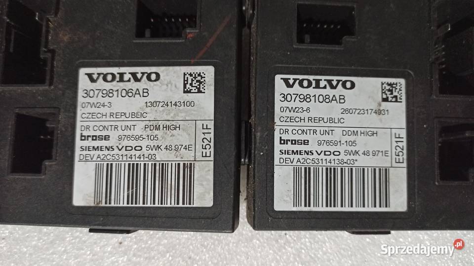 Silniczek szyby przód Volvo S40 II V40 V50 II Dębica