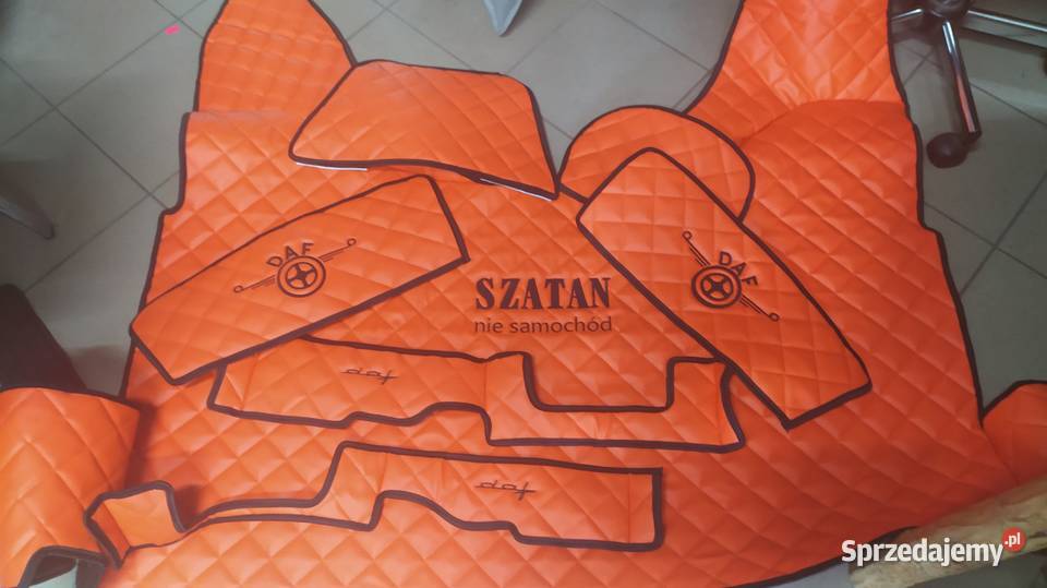 daf dywaniki pikowane eko skóra daf Łosice