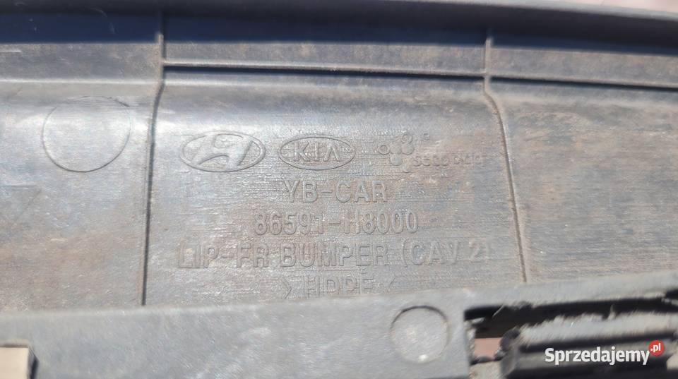 KIA RIO IV 4 SPOILER DOKLADKA HOKEJ ZDERZAKA Ruda Śląska sprzedam