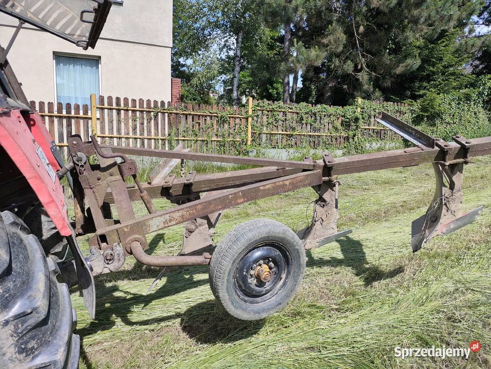 Pług fortschritt b125 forsznit Jan pol 3 skibowy nieuszkodzony Wodzisław Śląski