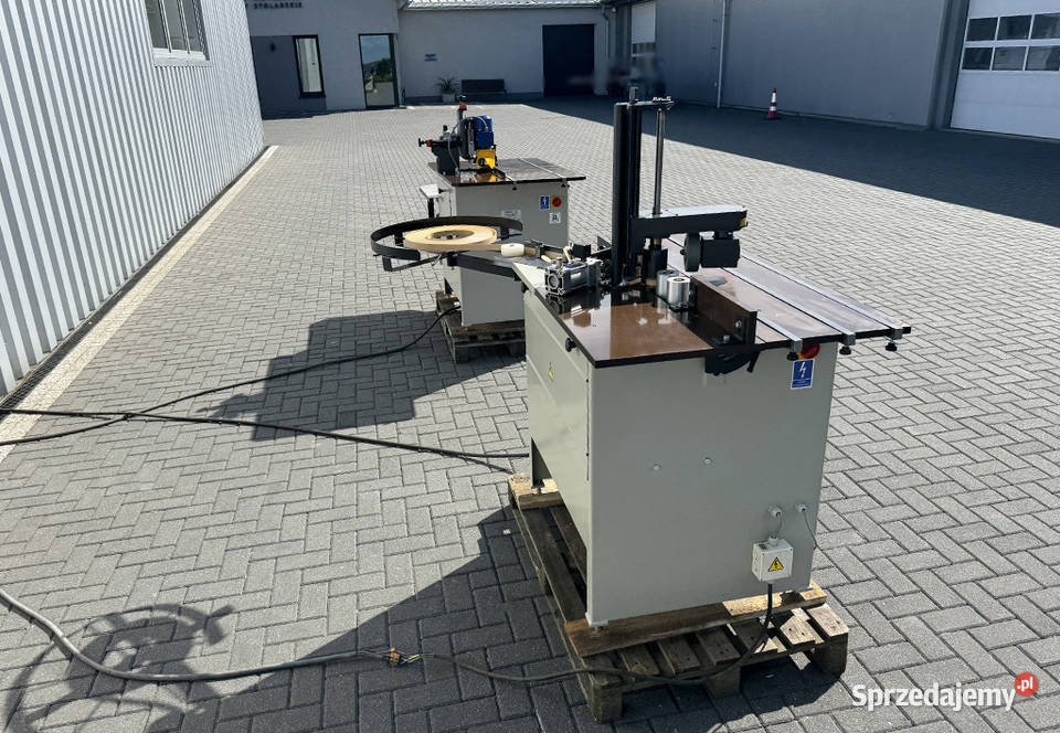 Okleiniarka stolikowa JAROMA frezarka do obrzeży Sierakowska Huta sprzedam