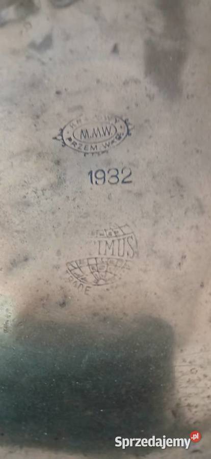 Stara waga żeliwna z lat 30 tych