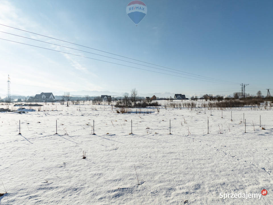 Działka budowlana w Szaflarach Bór