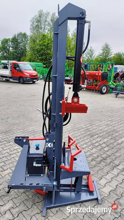Łuparka hydrauliczna pionowa 20T napęd z WOM Wola Różaniecka