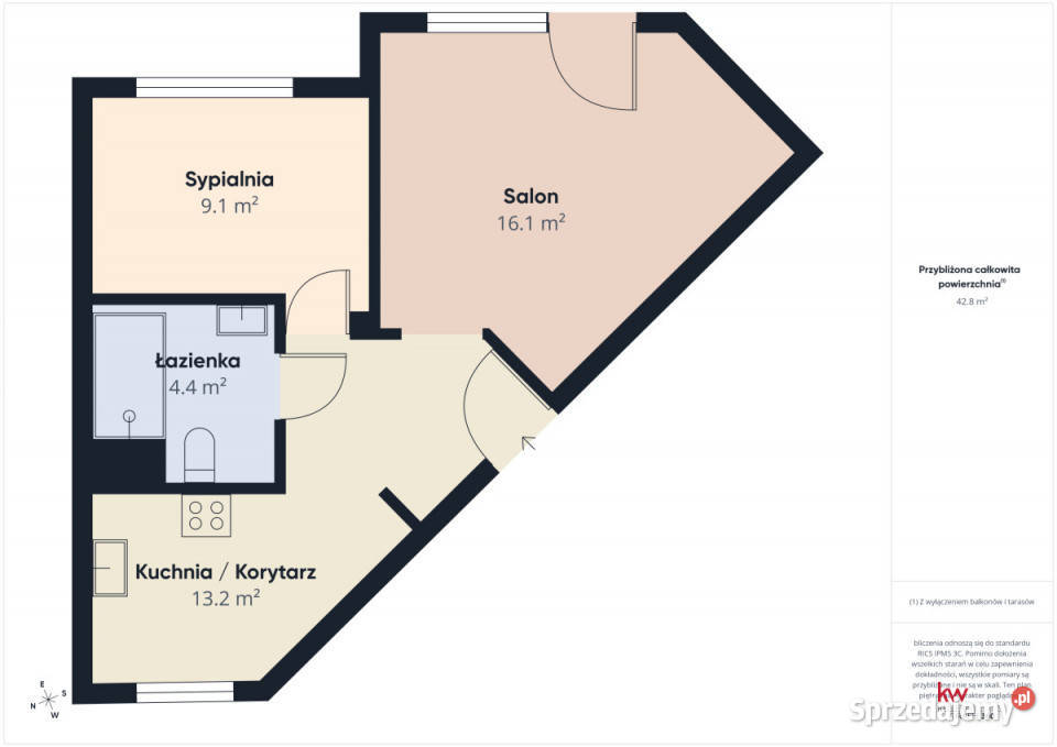 Mieszkanie Kwidzyn Bolesława Chrobrego 4629m2 2